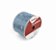 Fita Aramada de Veludo Azul com Estrelas Glitter Dupla Face Prata 6,3cmx4,57m - Ref 1068791 Cromus - Imagem 3
