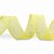 Fita Aramada de Organza Amarelo Claro 3,6cmX914cm - Ref 9273 Halley - Imagem 1