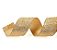 Fita Aramada de Natal Glitter Dourado 6,3cmx9,14m - Ref 1073424 Cromus - Imagem 1