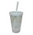 Copo com Tampa e Canudo 350ML Transparente - Neoplas - Imagem 1