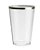 Copo de Acrilico Usual Drink Transparente com Filete Dourado 350ML - Neoplas - Imagem 1