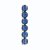Tubo Bolas de Natal Azul Naval Fosco 5cm com 6Un - Ref 1072362 Cromus - Imagem 1
