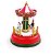 Cenário de Natal Carrossel com Crianças 14cm Luz, Som e Movimento - Ref 1052972 Cromus - Imagem 1