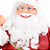 Boneco Papai Noel Sentado com Corda 60x34cm - Ref 1073020 Cromus - Imagem 4