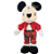 Boneco Mickey em Pé com Calça Xadrez 36cm - Ref 1072567 Cromus - Imagem 1