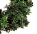 Guirlanda Aramada de Natal Galho Duplo 135 Hastes Verde 60cm - Ref 1319432 Cromus - Imagem 2