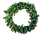 Guirlanda Aramada de Natal Galho Duplo 135 Hastes Verde 60cm - Ref 1319432 Cromus - Imagem 1