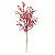 Galho de Natal Berry Frutas Vermelhas 63x29cm - Ref 1091408 Cromus - Imagem 1