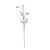 Galho Uvas de Cristal Incolor 55cm - Cristal Collection - Ref 1470651 Cromus - Imagem 1