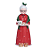 Mamãe Noel de Resina Usando Pijama Segurando Bandeja de Chá 31cm - Ref 3118740 Cromus - Imagem 1