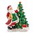 Enfeite de Resina Noel com Árvore 17x14x9cm - Ref 1003407 Cromus - Imagem 1