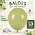 Balão de Látex 9 Polegadas GranFesta Verde Eucalipto com 50 Unidades - PICPIC - Imagem 3