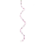 Iluminação Rattan 160 Leds Rosa Claro Bivolt 110cm - Ref 1319646 Cromus - Imagem 1