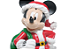Mickey de Resina em Pé com Saco de Presente 31cm - Natal Disney Ref 3108771 Cromus - Imagem 2