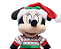 Pelúcia Minnie com Vestido Verde e Vermelho 30cm - Natal Disney - Ref 3122818 Cromus - Imagem 2