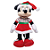 Pelúcia Minnie com Vestido Verde e Vermelho 30cm - Natal Disney - Ref 3122818 Cromus - Imagem 1