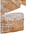 Fita Aramada de Natal Branco Trabalhada Glitter Ouro 6,3cmx9,14m - Ref 1073575 Cromus - Imagem 9