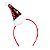 Tiara Natalina com Gorro Noel de Paetê Vermelho e Verde - Ref 1922024 Cromus - Imagem 1