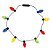 Colar de Natal Lâmpadas Natalinas Coloridas com 9 Leds - Ref 1592697 Cromus - Imagem 1