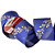 Fita Aramada de Natal Linho Azul com Estampa de Ramos Glitter Chá 6,3cmx9,14m - Ref 3104315 CromuS - Imagem 6