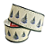 Fita Aramada de Natal Linho Off com Estampa Pinheiros Verde 6,3cmx9,14m - Ref 3115070 Cromus - Imagem 9