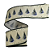 Fita Aramada de Natal Linho Off com Estampa Pinheiros Verde 6,3cmx9,14m - Ref 3115070 Cromus - Imagem 7