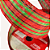 FIta Aramada de Natal Vermelha com Listras Verdes 6,3cmx9,14m - Ref 1073488 Cromus - Imagem 4
