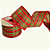 FIta Aramada de Natal Vermelha com Listras Verdes 6,3cmx9,14m - Ref 1073488 Cromus - Imagem 10