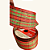 FIta Aramada de Natal Vermelha com Listras Verdes 6,3cmx9,14m - Ref 1073488 Cromus - Imagem 5