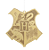 Pingente Brasão Harry Potter Acrilico Dourado 12cm - Ref 1092639 Cromus - Imagem 1