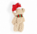 Enfeite Pendurar Mini Urso Pelúcia 13cm - Ref 1085724 Cromus - Imagem 2