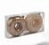 Enfeite Pendurar Donuts Brilho e Fosco Chá 8cm com 2 Un - Ref 1070236 Cromus - Imagem 2