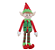 Elfo de Pelúcia com Colete Vermelho e Verde 13cmx6cmx48cm - Ref 1076064 Cromus - Imagem 1