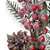Galho de Natal Azevinhos com Galhos de Pinheiros Nevados 80cm - Ref 3102331 Cromus - Imagem 6