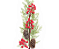 Galho de Natal Azevinhos com Galhos de Pinheiro e Pinhas 56cm - Ref 3122089 Cromus - Imagem 2