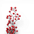 Galho de Natal Berry Metalizado Vermelho 59cm - Ref 3100059 Cromus - Imagem 3