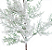 Galho de Natal Cipreste Verde Nevado 63cm - Ref 3119928 Cromus - Imagem 6
