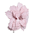 Flor de Natal Poisentia de Veludo Rosa Claro 36x33cm - Ref 3100292 Cromus - Imagem 2
