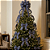 Fita Aramada Azul com Dupla Listra Dourada 6,3x914cm - Ref 1069906 Cromus - Imagem 9