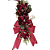 Escapulário de Natal Magnólias Marsala com Laço 140cm - CCS Decorações - Imagem 6