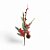 Galho de Natal Azevinhos, Folhas e Galhos Verdes, Pinha e Maça 47cm - Ref 1087443 Cromus - Imagem 2