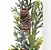 Galho de Natal Cipreste Nevado com BlueBerry e Pinhas Nevado 79cm - Ref 1076046 Cromus - Imagem 6