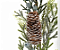 Galho de Natal Cipreste Nevado com BlueBerry e Pinhas Nevado 79cm - Ref 1076046 Cromus - Imagem 3