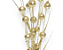 Galho de Natal Bolinhas Douradas de Glitter 62cm - Ref 3122003 Cromus - Imagem 3