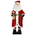 Boneco Papai Noel Gigante Com Luz, Som e Movimento Segurando Urso 2Mts - Ref 1096912 Cromus - Imagem 1