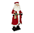 Boneco Papai Noel Gigante Com Luz, Som e Movimento Segurando Urso 2Mts - Ref 1096912 Cromus - Imagem 4