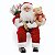 Papai Noel Sentado com Saco de Presentes e Urso 35cm - Ref 1004396 Cromus - Imagem 1