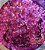 Confete Holográfico Rosa Forte Hexagonal Para Balão com 3 gramas - Imagem 1