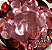 Confete Metalizado para Balão Rosê Redondo 2cm com 3 Gramas - Imagem 1