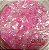 Confete Metalizado para Balão Rosa Claro Picadinho com 3 Gramas - Imagem 1